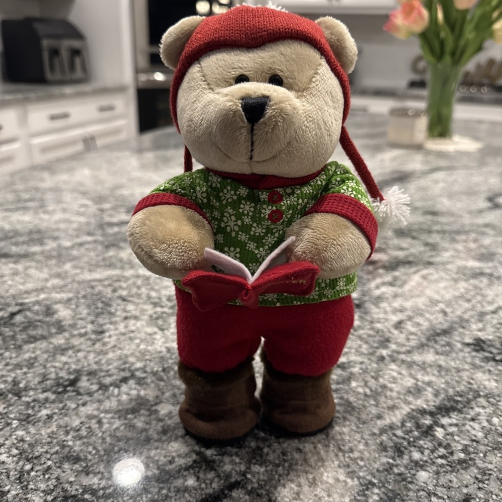 VTG  Starbucks Bearista Bear Plush Holiday Mouse Writer 2010 97th Edition #21
